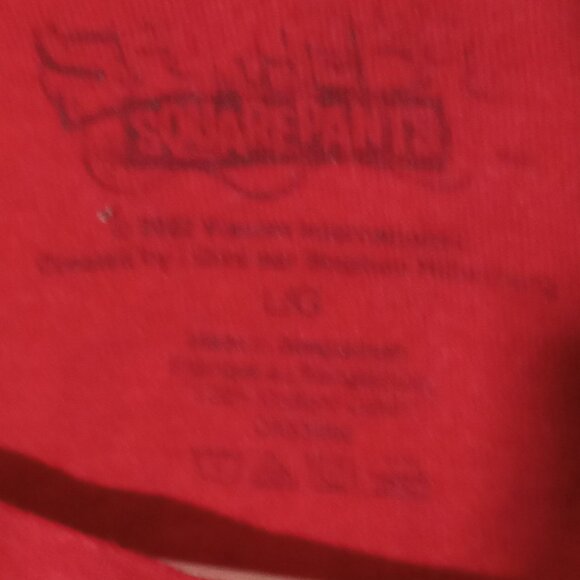 TSpongeBob Squarepants-shirt Happy Holiday Red Colour Large - Picture 4 of 5